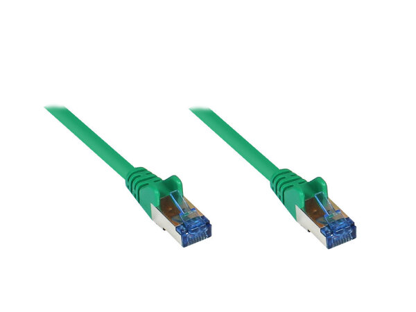GC S/FTP CAT6A 50cm GRÜN