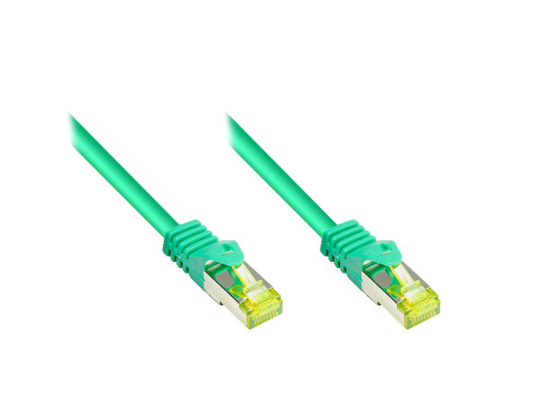 Good Connections  Patchkabel m. Cat.7 Rohkabel  grün 10m