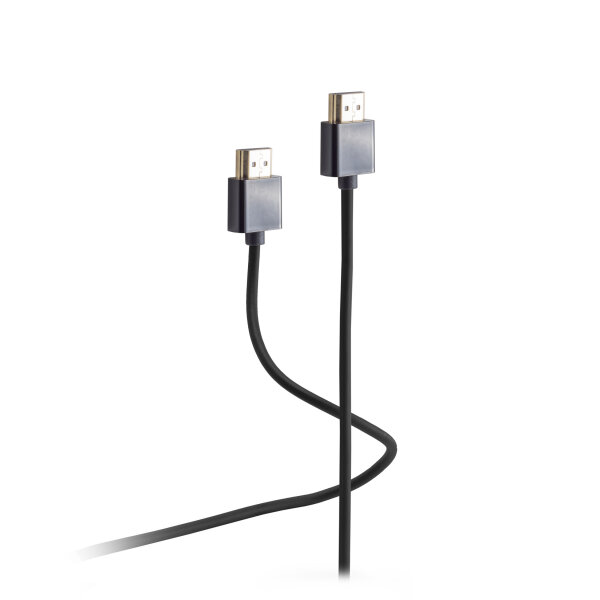 HDMI Kabel 2xHDMI A Stecker, flex. ULTRA HD 2m