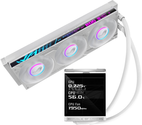 ASUS ROG STRIX LC IV 360 ARGB LCD WHITE