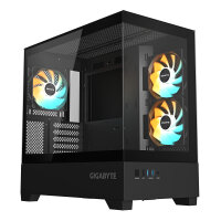 Gigabyte C201 Panoramic, black, mATX