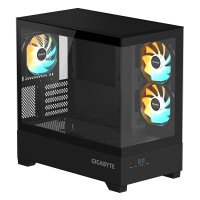 Gigabyte C201 Panoramic, black, mATX