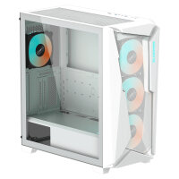Gigabyte C301 Glass white V2, white, ATX