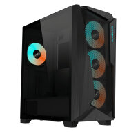 Gigabyte C301 Glass V2, black, ATX