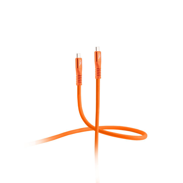 Shiverpeaks USB-C Ladekabel 3.2, 240W, orange, 1m