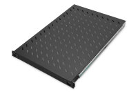 DIGITUS Fachboden 1HE 30x483x720mm max 65kg schwarz ausziehb