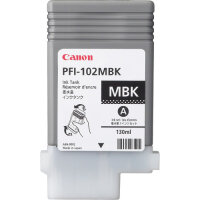 Patrone Canon PFI-102MBK       matt black
