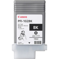 Patrone Canon PFI-102BK        black