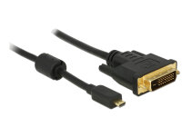 DELOCK HDMI Kabel HDMI micro D -> DVI(24+1) St/St 2.00m