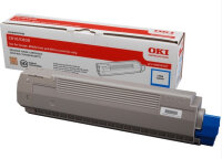 Toner OKI C810      cyan       8.000 Seiten         44059107