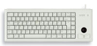 CHERRY ML4400 Tastatur Wired EU TKL 75% +Trackball hellgrau