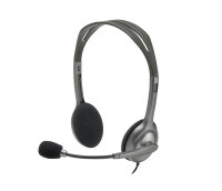 Logitech Headset H110 Stereo silver retail
