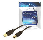 MediaRange Anschlusskabel USB 2.0 A->B St/St 3m...