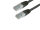 MediaRange Patchkabel RJ45  U/UTP  C5e  1.0m Black (UTP)