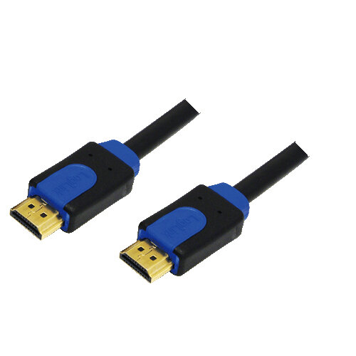 Logilink HDMI-Kabel Ethernet A -> A St/St  5.00m Gold