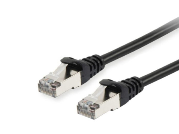 Equip Patchkabel Cat6       S/FTP 2xRJ45  3.00m schwarz LSZH Polybeutel