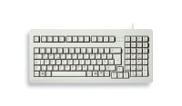 CHERRY MX1800 Tastatur Wired DE MX schwarz TKL 96% hellgrau