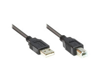 Good Connections USB Kabel A -> B St/St  1.80m schwarz