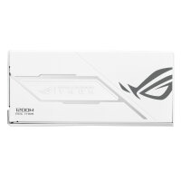 1200 Watt ASUS ROG-THOR-1200P3-WHITE-GAMING ATX 3.1 ROG Thor Platinum III White Edition vollmodular 1200W 80 PLUS Platinum weiß