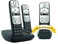 Gigaset A690A Trio schwarz Sonderware