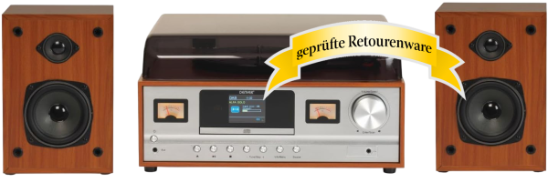 Denver MRD-52 Retro HiFi System hellbraun Sonderware