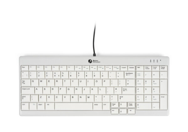 BakkerElkhuizen UltraBoard 960 V2 Standard Compact USB weiß/grau