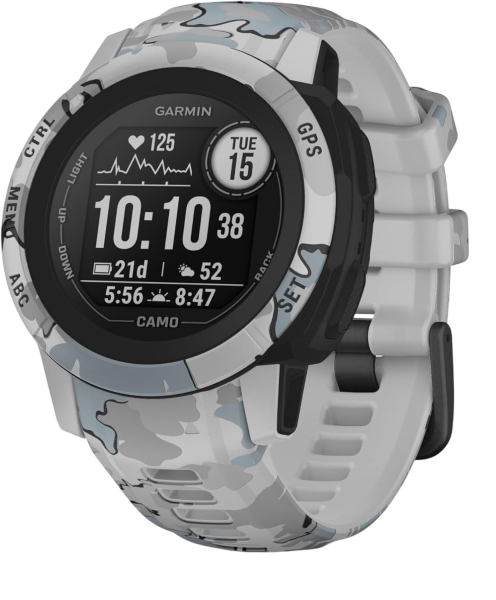 Garmin Instinct 2S Camo Sportuhr Smartwatch mist camo