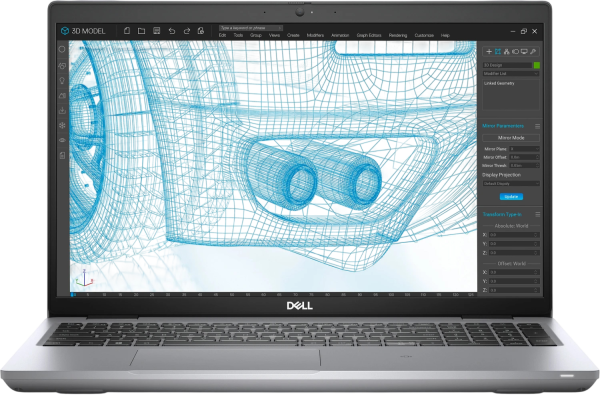 39.6cm (15.6") Dell Precision 15 3561 Intel Core i7-11850H 32GB RAM 1TB SSD Quadro T600 W11Pro gebraucht