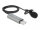 DeLOCK USB Krawatten Lavalier Mikrofon Omnidirektional 24 Bit / 192 kHz mit Clip und 3,5 mm Stereoklinken-Kopfhöreranschluss
