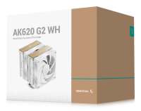 DeepCool AK620 G2 Dual Tower Heatpipe Kühler white