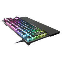 Turtle Beach Vulcan II TKL Pro - Magnetisch-mechanische RGB-Gaming-Tastatur, Analoge Halleffekt-Schalter, Medientasten, Handballenauflage, Aluminium-Abdeckplatte - DE Layout