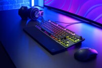 Turtle Beach Vulcan II TKL Pro - Magnetisch-mechanische RGB-Gaming-Tastatur, Analoge Halleffekt-Schalter, Medientasten, Handballenauflage, Aluminium-Abdeckplatte - DE Layout
