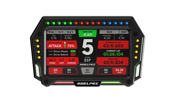 SOELPEC XR-5 Racing Display
