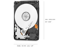 HDD 2,5 WD Blue WD20SPZX 2TB/12/600/54 Sata