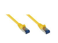 GC S/FTP CAT6A 25cm GELB
