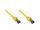 GC S/FTP CAT6A 25cm GELB