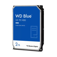 HDD WD Blue WD20EARZ 2TB - 5400 RPM - SATA III  64MB (D)