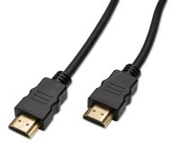 Kabel HDMI zu HDMI schwarz 4K 60Hz 1m HighSpeed...