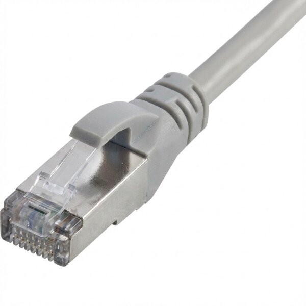 Captiva CAT 6a Gaming RJ45 LAN Ethernet Patchkabel 5m grau