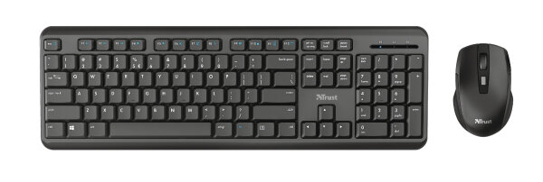 Keyboard & Mouse Trust Wireless Combo TKM-350 black (DE)