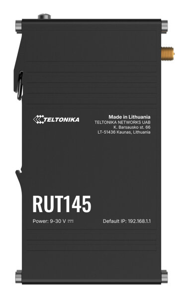 Teltonika RUT145 Wireless Router - an DIN-Schiene