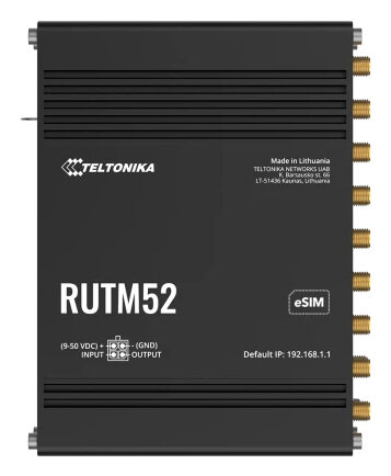 Teltonika RUTM52 Dual 5G Wireless Router