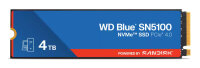 SSD WD Blue 4TB SN5100 NVME M.2 PCIe 4.0 x4 WDS400T5B0E