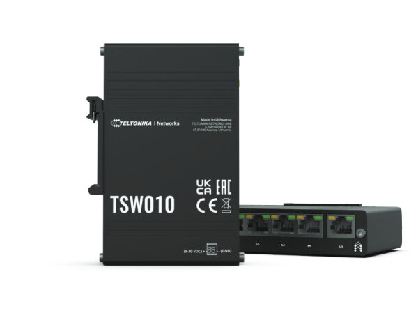 Teltonika TSW010 5-port Switch 5x10/100