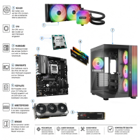 UltraGaming be quiet! Konfigurator AMD AM5