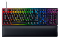 Razer Huntsman V2 Gaming Tastatur, RGB, Purple Switch, DE