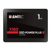 1 TB SSD EMTEC X160 SATA 2,5" TRAY BULK