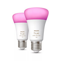 Philips Hue White & Color Ambiance 1100 LED E27 9W,...