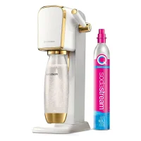 SodaStream Soda Maker Art Weiss-Gold
