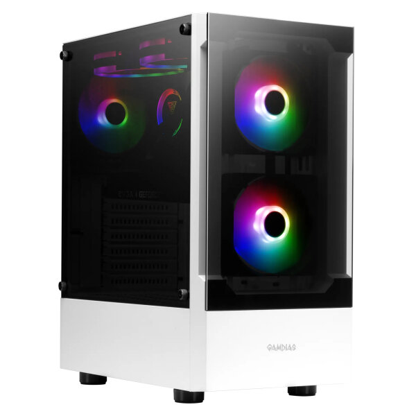 Gamdias Talos E3 WH GAMING Miditower White retail